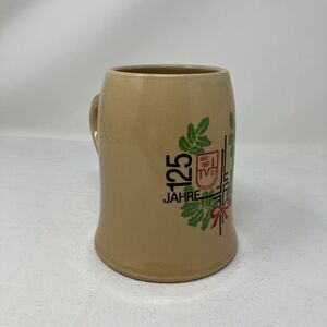 Vintage German JAHRE Stoneware Mug Stein 0.5L Leutershausen 125 Wreath Bow